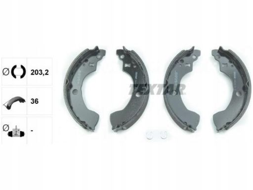 91064400 Szczęki Hamulcowe Kpl. Textar