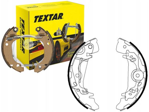 91075800 Szczęki Hamulcowe Kpl. Textar