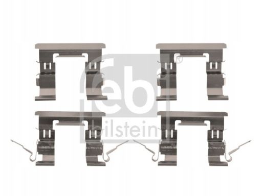 Fe182542 Zestaw Montażowy Klocka Hamulcowego Przód Pasuje Do: Nissan T