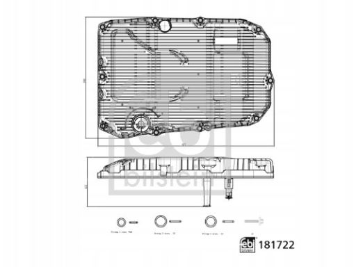 Fe181722 Filtr Hydrauliki Skrzyni Biegów Pasuje Do: Mercedes Amg Gt