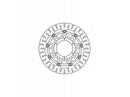 Msw244 Tarcza Ham. Moto. (Street) Honda Vtx 180 Trw