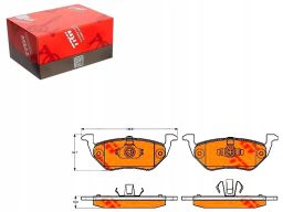 Gdb1754 Klocek Hamulcowy Kpl. Trw