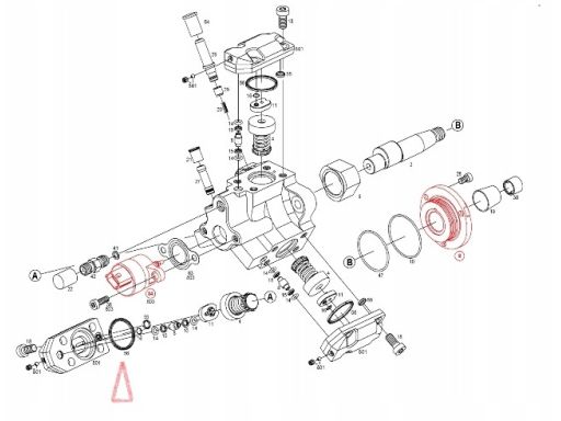 F 01M 101 456 Zestaw Naprawczy Pompy Paliwa Bosch