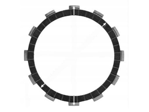 Mcc501-9 Tarcze Sprz. Moto. Ktm Xc-W 300 (04-12) Trw