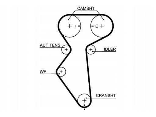 5419Xs Pasek Rozrządu Gates