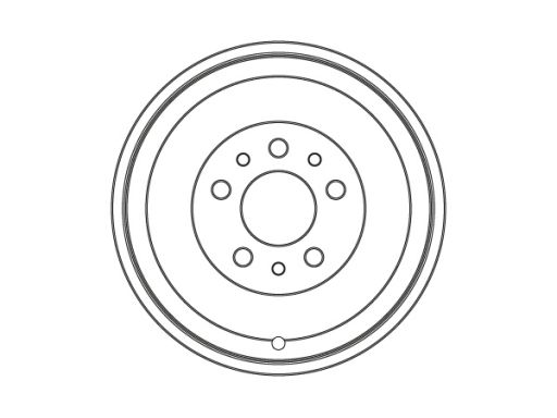 Db5023 Bęben Ham. Opel T. Combo 1,3-2,0 Cdti 12 Trw