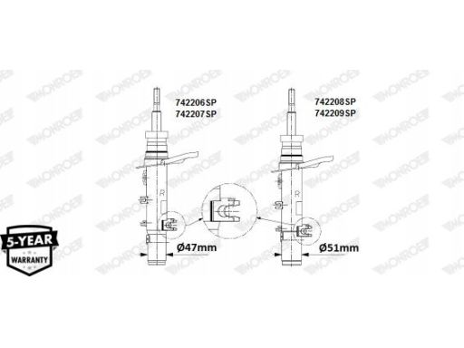 742207Sp Amortyzator Monroe