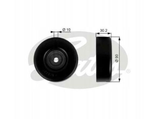 T38042 Rolka Zwrotna Paska Wieloklinowego Gates