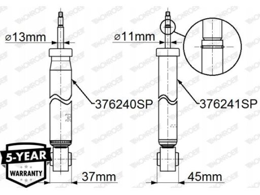 376241Sp Amortyzator Monroe