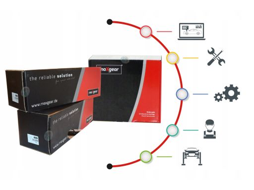 72-3092 Wahacz Mitsubishi T. Lancer 03- Le/Pr Gó Maxgear