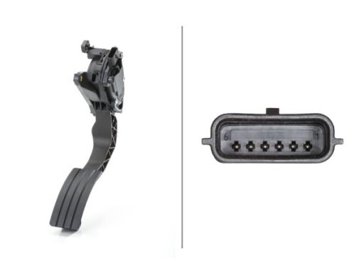 6Pv 009 978-721 Czujnik, Pozycja Pedału Gazu Hella