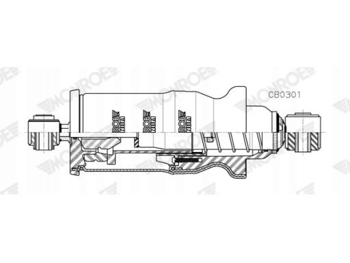Cb0301 Amortyzator Zawieszenia Kabiny Kierowcy Monroe