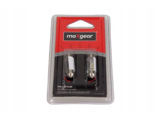 78-0162Set Żarówka Led Rurkowa 12V/5W 11X36Mm Blist Maxgear