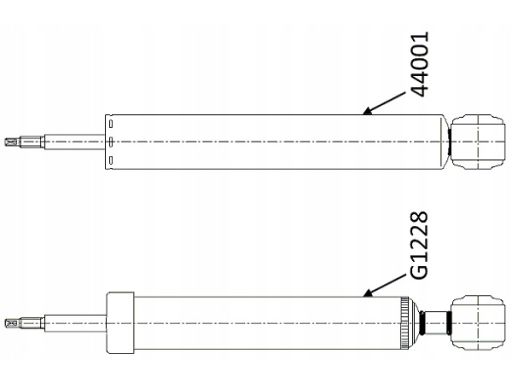 G1228 Amortyzator Monroe