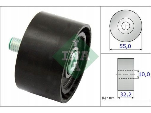 532 0659 10 Rolka Prowadząca Pasek Wielorowkowy Pasuje Do: Bmw 5 (F10)