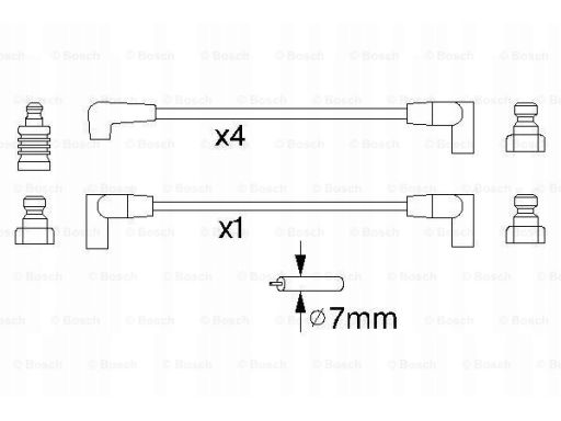 0 986 356 852 Zestaw Przewodów Zapłonowych 0 986 356 852 Bosch