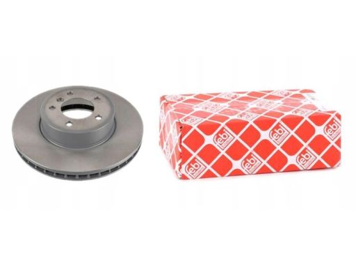 Fe24343 Tarcza Hamulcowa Przód L/P Pasuje Do: Bmw 5 (E60), 5 (E61), 6