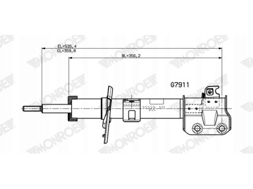 G7911 Amortyzator Monroe