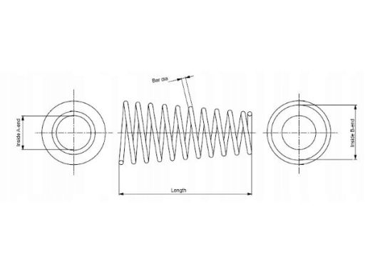 Sp3107 Sprężyna Zawieszenia Monroe