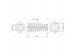 Sp3107 Sprężyna Zawieszenia Monroe