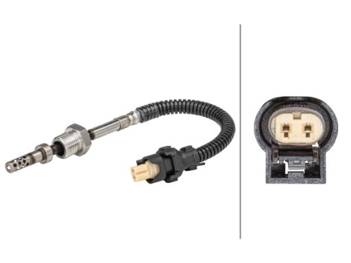 6Pt 358 181-221 Czujnik Temperatury Spalin Hella