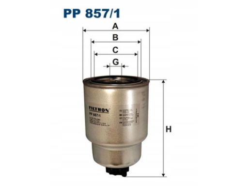 Filtr Paliwa Pp 857/1