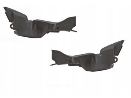 Ślizg zderzaka przód Mercedes W205 AMG Lewy Prawy