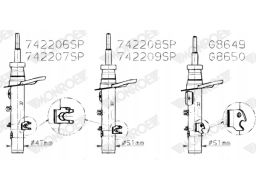 G8649 Amortyzator Monroe
