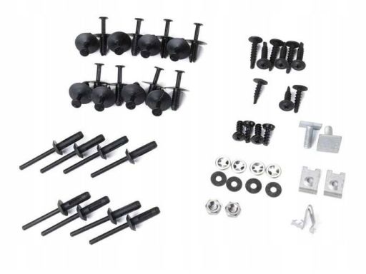 Komplet Zestaw Montażowy Zderzaka BMW 3 E46