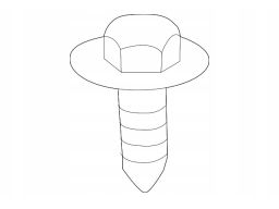 Oryginalna Śruba Błotnika Mercedes W218 W219 W230 A1689900036