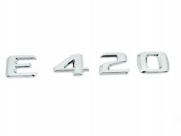 Emblemat oznaczenie E 420 Mercedes W124 W210 W211 A1248175915