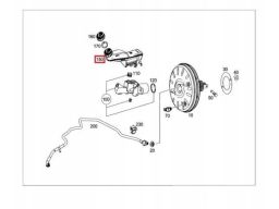 Zbiorniczek płynu hamulcowego Mercedes W176 W242