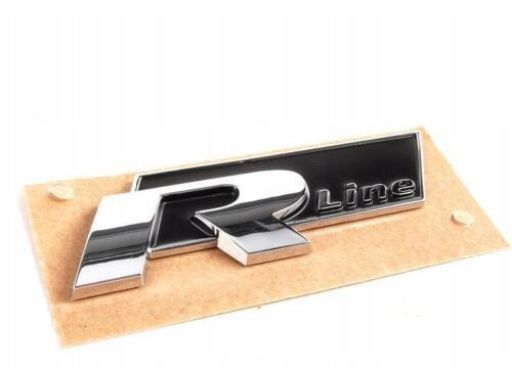 Emblemat oznaczenie R- Line Volkswagen Oryginał 5K0853688AFXC