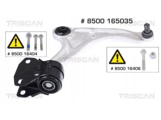 8500 165035 Wahacz Ford P. Mondeo 14- Pr Kpl Triscan