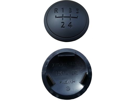 Plakietka nakładka gałki zmiany biegów Vw T5 7E0711144G9B9