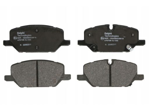 INC Klocki Hamulcowe Przód Opel Insygnia A Insygnia B 1.5 - 2.0D