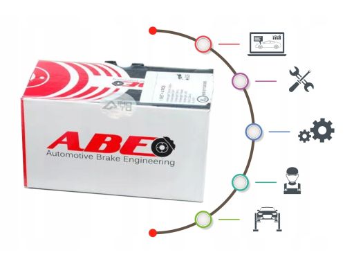 C82018Abe Przewód Hamulcowy Elastyczny C82018Abe Abe
