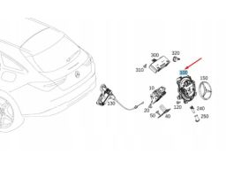 Klamka Klapy Bagażnika Mercedes W118 W167 W238 W243 W253 W257 A0997504