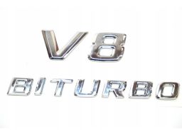 Emblemat oznaczenie V8 BITURBO Mercedes W166 W231 W463 A1668172915