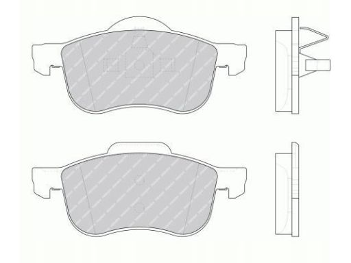 Klocek Hamulcowy Kpl. Klocek Hamulcowy Kpl. Przód (Z Zamkiem), Pasuje