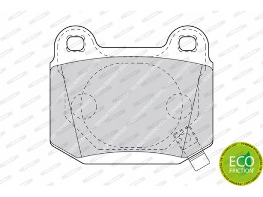 Klocek Hamulcowy Kpl. Klocek Hamulcowy Kpl. Tył , Pasuje Do: Infiniti