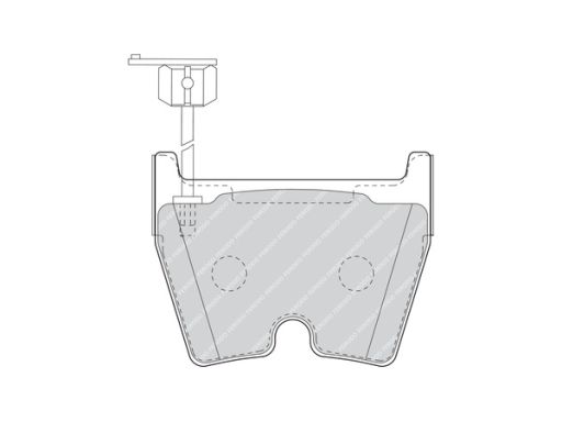 Klocek Hamulcowy Kpl. Klocek Hamulcowy Kpl. Przód (Bez Dodatków), Pasu