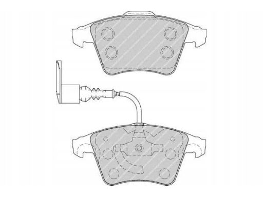 Klocek Hamulcowy Kpl. Klocek Hamulcowy Kpl. Przód , Pasuje Do: Vw Toua