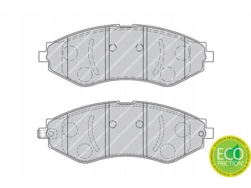 Klocek Hamulcowy Kpl. Klocek Hamulcowy Kpl. Przód , Pasuje Do: Chevrol