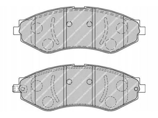 Klocek Hamulcowy Kpl. Klocek Hamulcowy Kpl. Przód , Pasuje Do: Chevrol