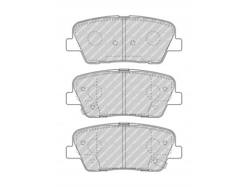 Klocek Hamulcowy Kpl. Klocek Hamulcowy Kpl. Tył (Bez Dodatków), Pasuje