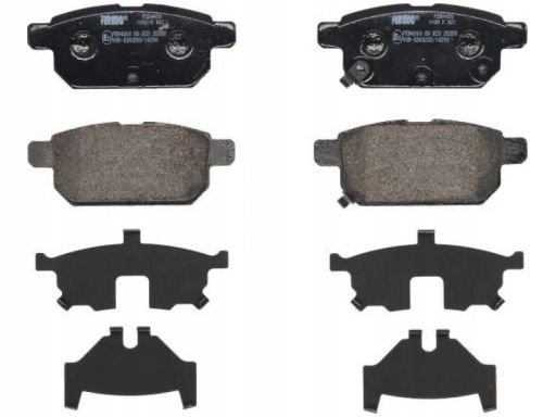 Klocek Hamulcowy Kpl. Klocek Hamulcowy Kpl. Tył , Pasuje Do: Suzuki