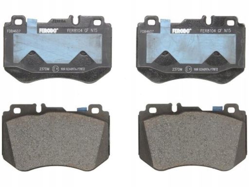 Klocek Hamulcowy Kpl. Klocek Hamulcowy Kpl. Przód , Pasuje Do: Mercede