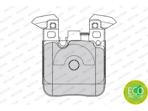 Klocek Hamulcowy Kpl. Klocek Hamulcowy Kpl. Tył , Pasuje Do: Bmw 1 (F2