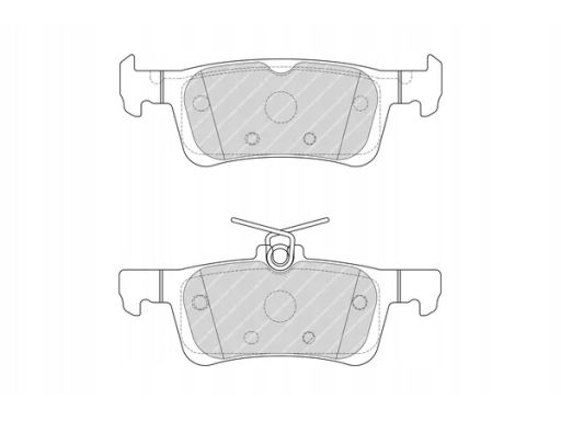 Klocek Hamulcowy Kpl. Klocek Hamulcowy Kpl. Tył , Pasuje Do: Peugeot 3